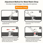 xDfind 米蘭尼斯扣金屬錶帶，適用於 Apple Watch 42 / 44 / 45 / 46 / 49mm，適用於 Apple Watch 38 / 40 / 41 / S10 42mm