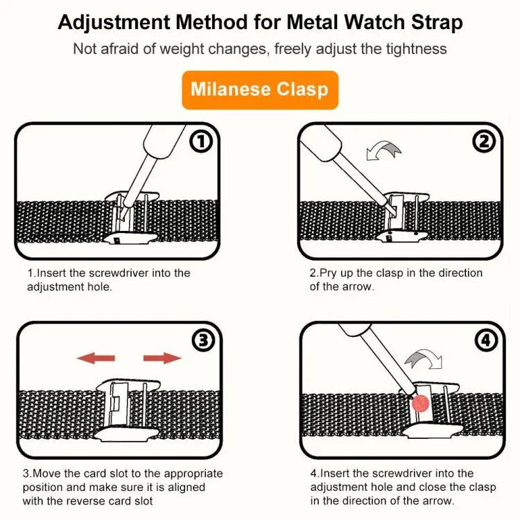 xDfind 米蘭尼斯扣金屬錶帶，適用於 Apple Watch 42 / 44 / 45 / 46 / 49mm，適用於 Apple Watch 38 / 40 / 41 / S10 42mm
