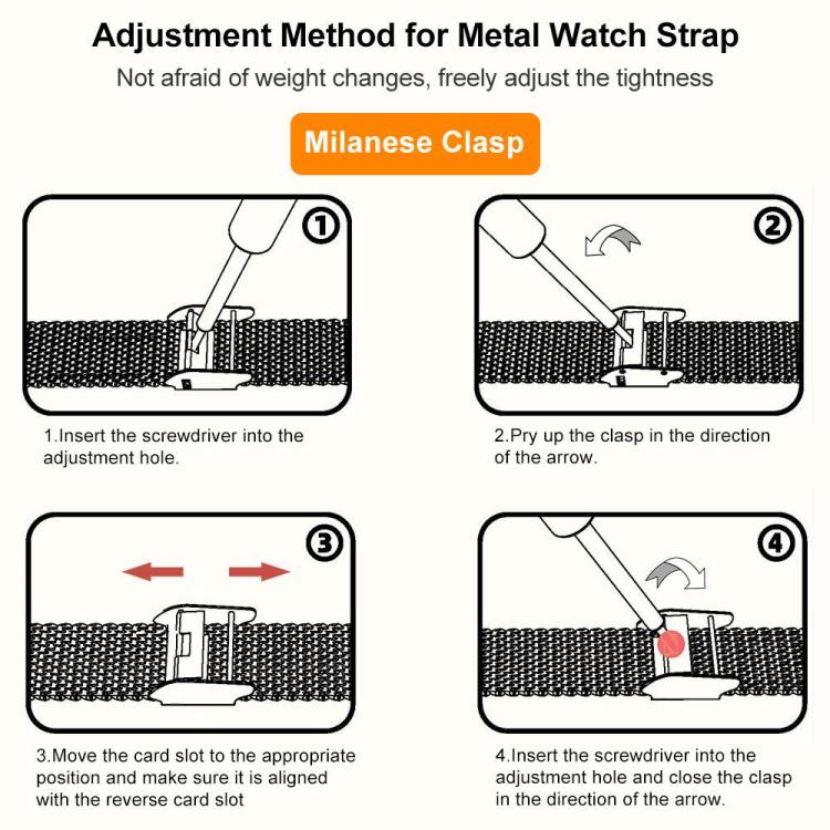 xDfind Buckle Metal Steel Mesh Watch Band, For Redmi Watch 3