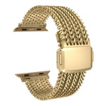 網狀磁吸不鏽鋼錶帶，適用於 Apple Watch 46mm / 49mm / 45mm / 44mm，適用於 Apple Watch 42mm / 41mm / 40mm / 38mm