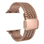 網狀磁吸不鏽鋼錶帶，適用於 Apple Watch 46mm / 49mm / 45mm / 44mm，適用於 Apple Watch 42mm / 41mm / 40mm / 38mm