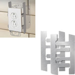 10個/包 開關盒支架 電箱F型夾 散裝電源插座修理器