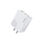 WK WP-U66 Kinkong 65W Dual USB-C / Type-C + USB GaN Fast Charger, UK Plug, US Plug, EU Plug