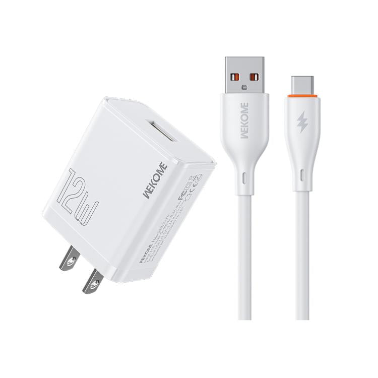 WK WP-U76 Kinkong 12W USB 充電器套裝，英規插頭，美規插頭，歐規插頭