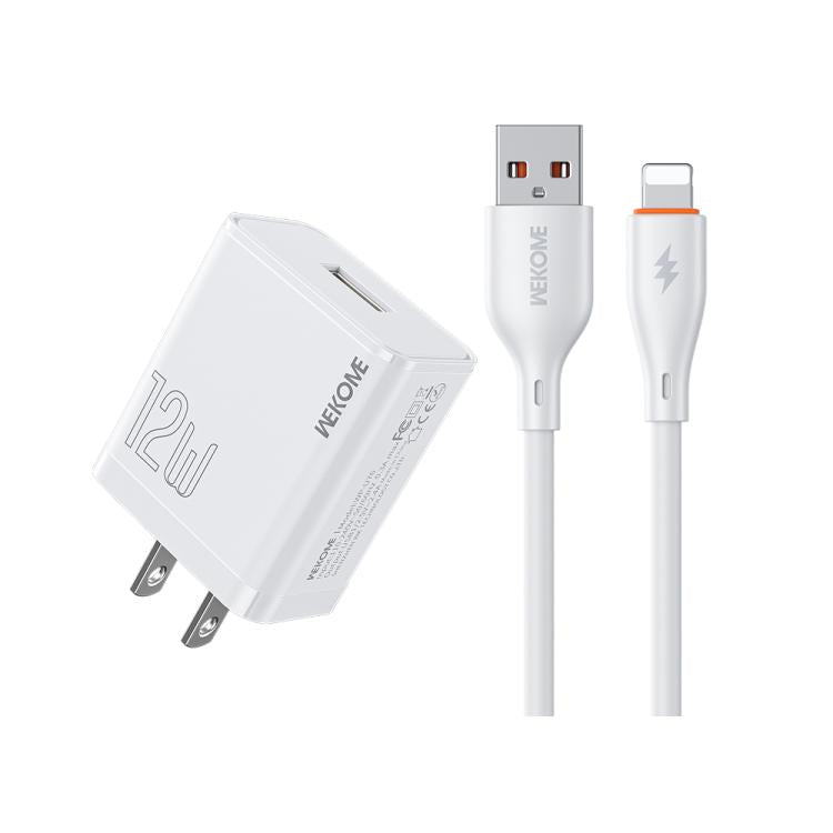 WK WP-U76 Kinkong 12W USB 充電器套裝，英規插頭，美規插頭，歐規插頭