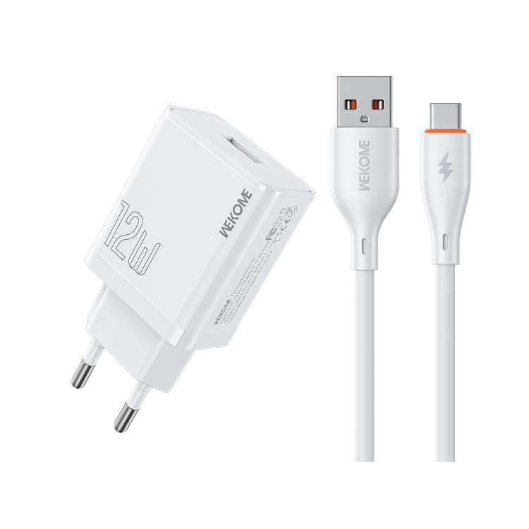 WK WP-U76 Kinkong 12W USB 充電器套裝，英規插頭，美規插頭，歐規插頭