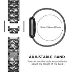xDfind 鑽石珠寶不鏽鋼錶帶，適用於 Apple Watch 42 / 44 / 45 / 46 / 49mm，適用於 Apple Watch 38 / 40 / 41 / S10 42mm