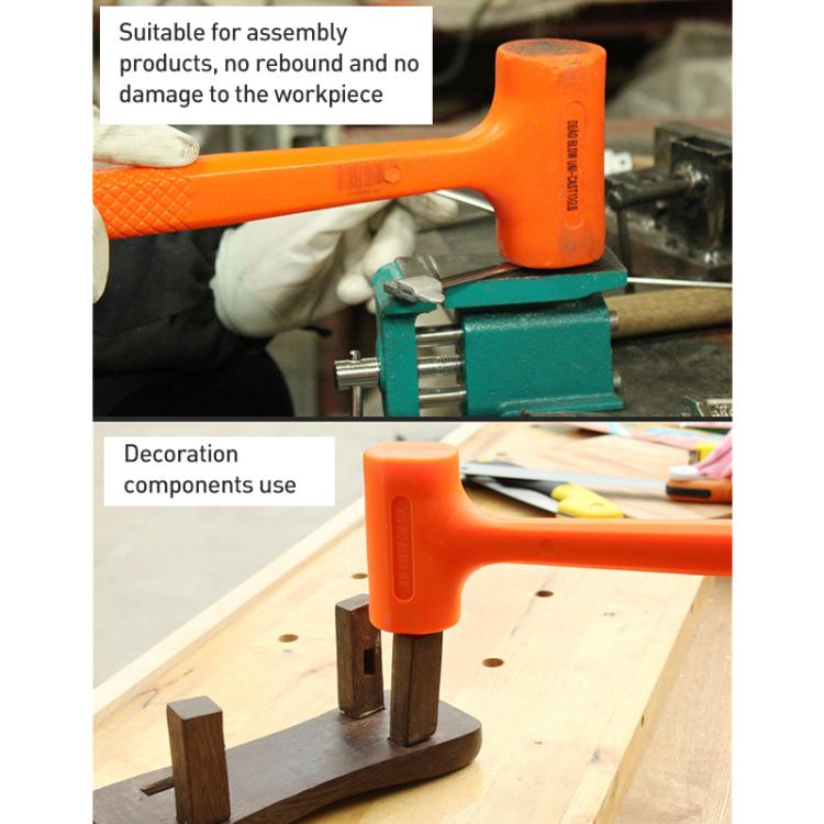 Multifunctional Non-elastic Rubber Installation Hammer, 0.5LB, 1.5LB, 1LB, 2.5LB, 2LB, 3LB, 4LB