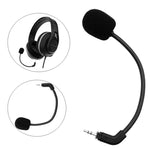2.5mm 彎頭電競遊戲耳機麥克風，適用於 Turtle Beach Recon 500