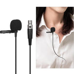 金屬領夾式麥克風，線長：1.5m，3 針 XLR 頭，4 針 XLR 頭