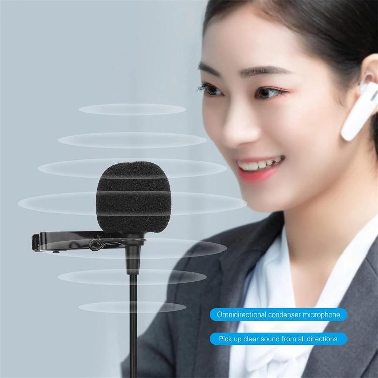 金屬領夾式麥克風，線長：1.5m，3 針 XLR 頭，4 針 XLR 頭