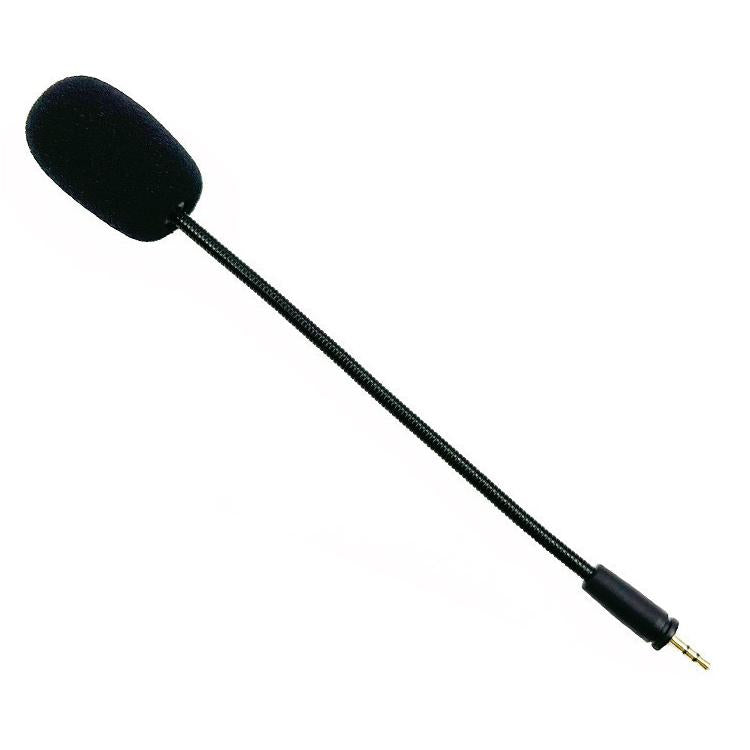 適用於 Turtle Beach Ear Force PX4 / PX5 遊戲耳機鵝頸對講麥克風，2.5mm 直頭，3.5mm 直頭