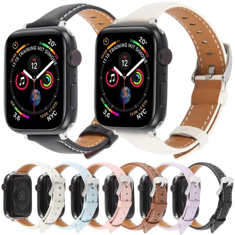 絲綢超細纖維皮革錶帶，適用於 Apple Watch 46mm / 49mm / 45mm / 44mm，適用於 Apple Watch 42mm / 41mm / 40mm / 38mm