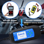 CAT-280 2 in 1 Car Battery Charger & Color Screen Battery Tester, US Plug