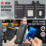 MAGKING K3 系列 MagSafe RFID 卡包可拆卸手機殼，適用於 iPhone 17e / 16e、iPhone 17、iPhone 16 Pro Max、iPhone 16 Pro、iPhone 16 Plus、iPhone 16