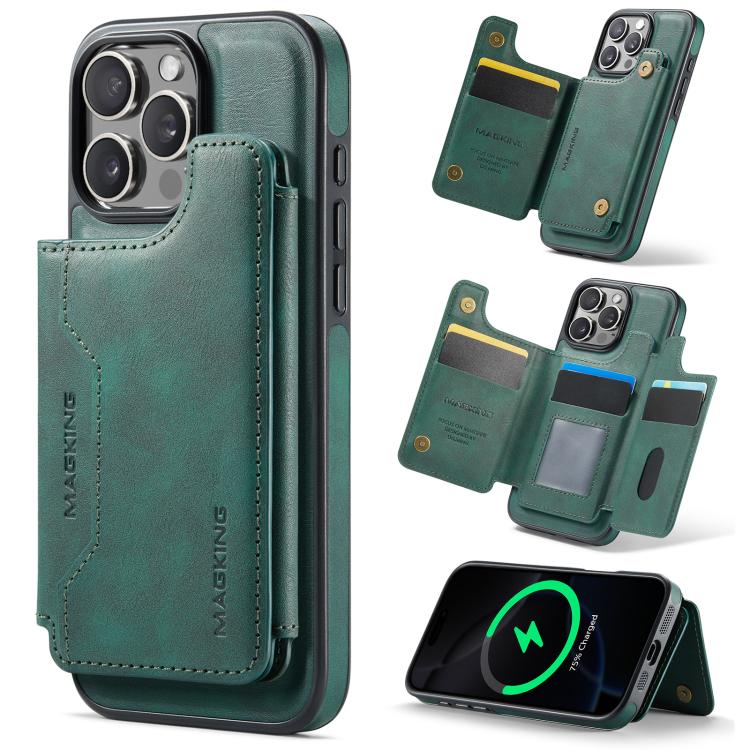 MAGKING K3 系列 MagSafe RFID 卡包可拆卸手機殼，適用於 iPhone 17e / 16e、iPhone 17、iPhone 16 Pro Max、iPhone 16 Pro、iPhone 16 Plus、iPhone 16