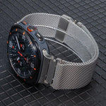 傘扣米蘭鈦鋼錶帶，適用於 Samsung Galaxy Watch Ultra / Ultra 2025，適用於 Samsung Galaxy Watch8 / Watch8 Classic