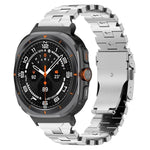 蝴蝶安全扣鈦合金錶帶，適用於 Samsung Galaxy Watch Ultra 47mm / Ultra 2025