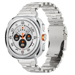 蝴蝶安全扣鈦合金錶帶，適用於 Samsung Galaxy Watch Ultra 47mm / Ultra 2025