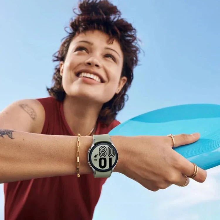 矽膠錶帶附 TPU 保護殼，適用於 Samsung Galaxy Watch 7 44mm，適用於 Samsung Galaxy Watch 7 40mm，適用於 Samsung Galaxy Watch 4 Classic 46mm，適用於 Samsung Galaxy Watch 4 Classic 42mm