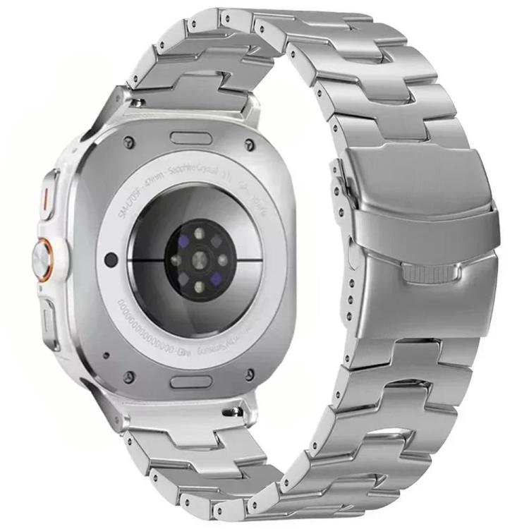 安全扣鈦合金錶帶，適用於Samsung Galaxy Watch Ultra 47mm / Ultra 2025