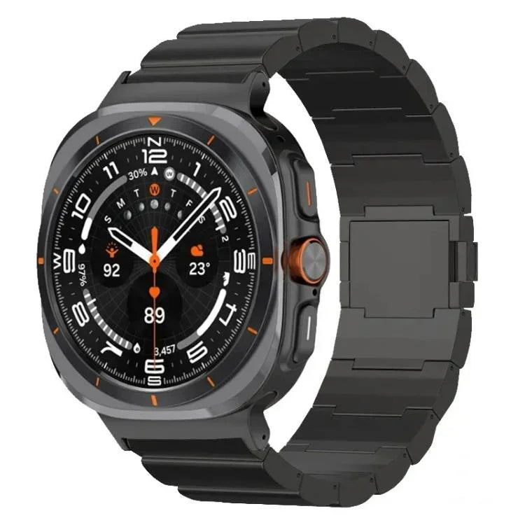 單珠磁吸扣鈦合金錶帶，適用於 Samsung Galaxy Watch Ultra / Ultra 2025，適用於 Samsung Galaxy Watch8 / Watch8 Classic