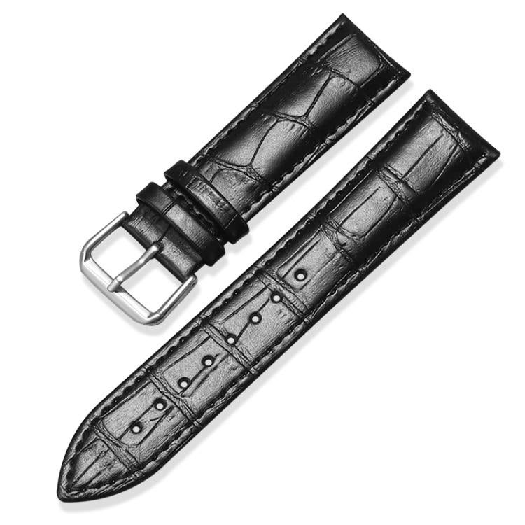 xDfind Bamboo Texture Pin Buckle Leather Watch Band, 24mm for Suunto 9 / 9 Baro / D5 / Core / 7, 12mm, 14mm, 18mm, 20mm, 22mm