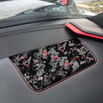 Forged Gold Foil Carbon Fiber Car Front Passenger Seat Panel Decorative Sticker for Chevrolet Corvette C8 2020-, Left Driver, Front Passenger Seat Panel, Left Driver