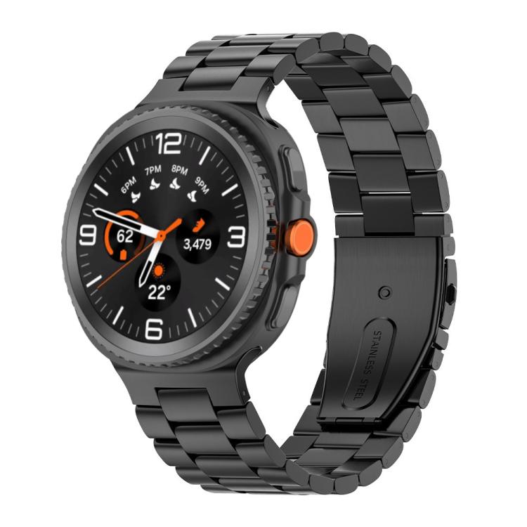 三珠不鏽鋼錶帶，適用三星 Galaxy Watch8 / Watch8 Classic