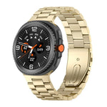 三珠不鏽鋼錶帶，適用三星 Galaxy Watch8 / Watch8 Classic
