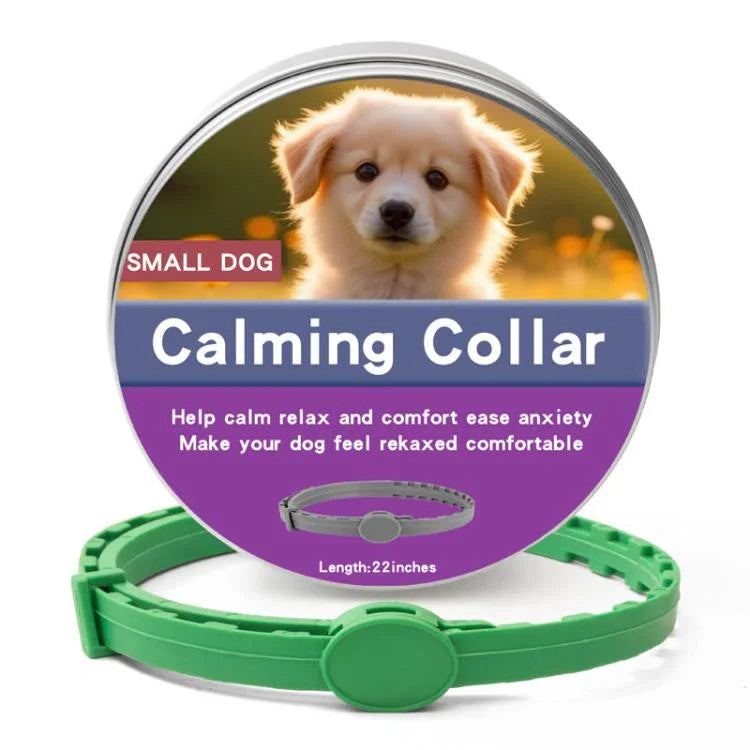 寵物驅蟲安撫頸圈 跳蚤蜱蟲去除 鋁盒包裝，72公分適大型犬，56公分適幼犬，56公分適貓用