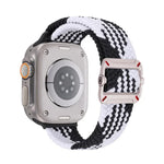 雙環機械扣尼龍編織錶帶，適用於Apple Watch 46mm / 49mm / 45mm / 44mm