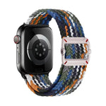 雙環機械扣尼龍編織錶帶，適用於Apple Watch 46mm / 49mm / 45mm / 44mm