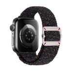 雙環機械扣尼龍編織錶帶，適用於Apple Watch 46mm / 49mm / 45mm / 44mm