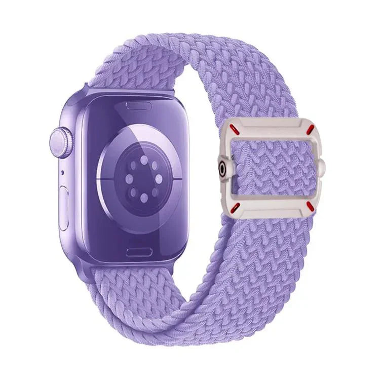 雙環機械扣尼龍編織錶帶，適用於Apple Watch 42mm / 41mm / 40mm / 38mm