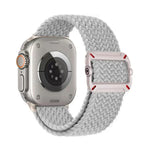 雙環機械扣尼龍編織錶帶，適用於Apple Watch 42mm / 41mm / 40mm / 38mm