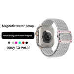 雙環機械扣尼龍編織錶帶，適用於Apple Watch 42mm / 41mm / 40mm / 38mm
