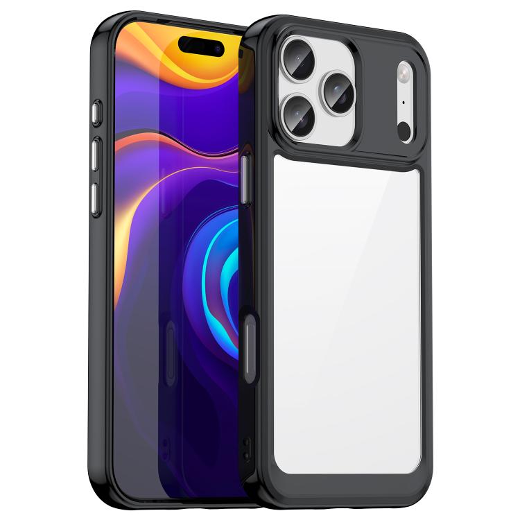 Colorful Series Acrylic + TPU Phone Case, For iPhone 17 Pro Max, For iPhone 17 Pro, For iPhone 17, For iPhone Air