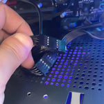 桌上型電腦主機板 2合1 9針 USB 轉接延長線，9針