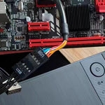 2條電腦主機板 USB3.0 轉接線，20針公對9針母，9針公對20針母