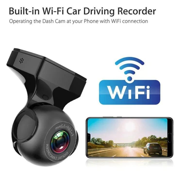 USB WiFi 高清夜視隱藏式車載行車記錄器