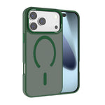 Kalebol 金屬鏡頭框 MagSafe 磨砂 PC 手機殼，適用於 iPhone 17 Pro Max、iPhone 17 Pro、iPhone 17、iPhone Air、iPhone 16 Pro Max