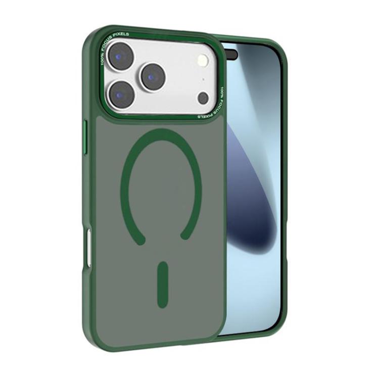 Kalebol 金屬鏡頭框 MagSafe 磨砂 PC 手機殼，適用於 iPhone 17 Pro Max、iPhone 17 Pro、iPhone 17、iPhone Air、iPhone 16 Pro Max