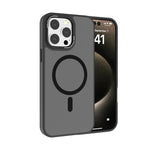 Kalebol 金屬鏡頭框 MagSafe 磨砂 PC 手機殼，適用於 iPhone 16 Pro、iPhone 16 Plus、iPhone 16、iPhone 15 Pro Max、iPhone 15 Pro