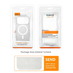 Kalebol 金屬鏡頭框 MagSafe 磨砂 PC 手機殼，適用於 iPhone 14 Pro Max、iPhone 13 Pro Max、iPhone 13 Pro、iPhone 13
