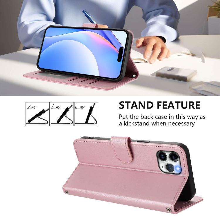 小熊貓浮雕RFID皮革手機殼附掛繩，適用於iPhone 11 Pro Max、iPhone 11、iPhone 11 Pro、iPhone X / XS、iPhone XR、iPhone XS Max、iPhone 8 Plus / 7 Plus