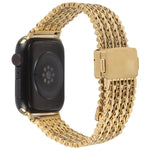 磁吸扣鋼網金屬錶帶，適用於Apple Watch 46mm / 49mm / 45mm / 44mm，適用於Apple Watch 42mm / 41mm / 40mm / 38mm
