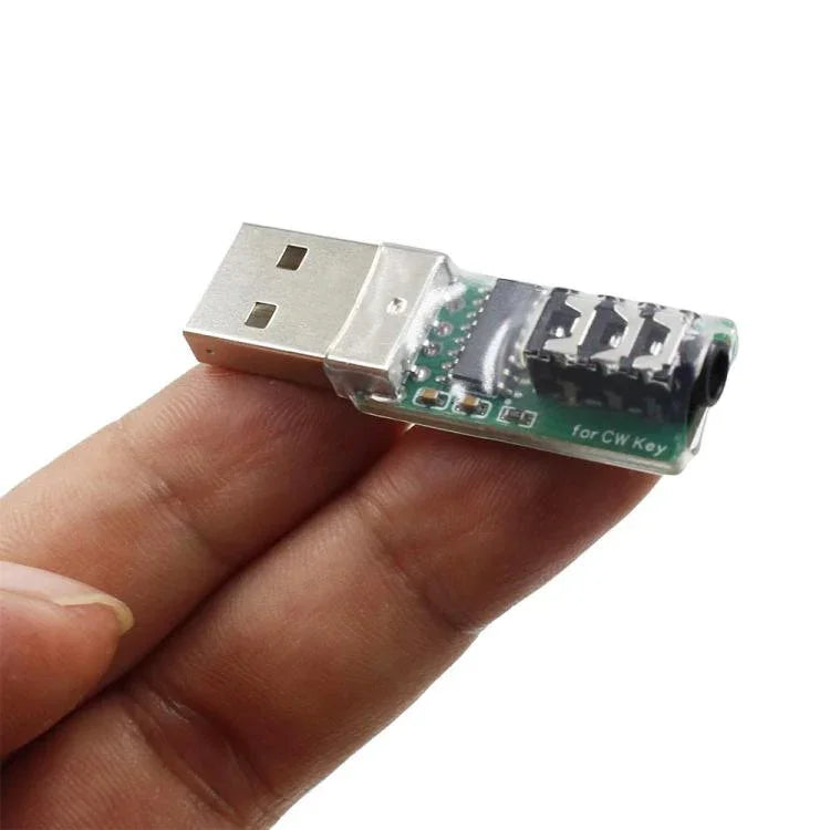 適用於 VBand 摩斯電碼 CW 鍵訓練器手機電腦代碼連接器，PC 版本，vBand 版本