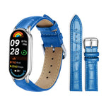 xDfind Bamboo Texture Pin Buckle Leather Watch Band, For Xiaomi Band 10 Pro / 9 Pro / Redmi Watch 6, For Xiaomi Smart Band 10 / 9 / 8 / NFC 14mm, For Redmi Watch 3 Active / Lite 20mm, For Redmi Watch 3 20mm
