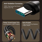 JOYROOM S-A56 EnjoyX 系列 30W Type-C 轉 8 Pin 90 度快充數據線，Type-C 轉 8 Pin